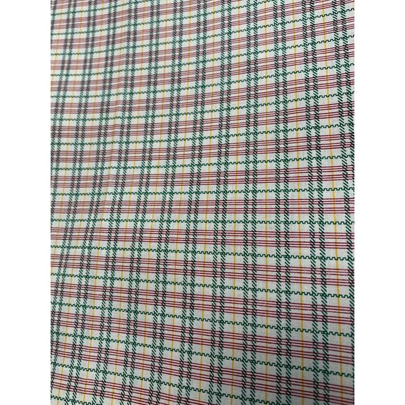 Virginia Robertson For Fabri-Quilt Inc. Plaid Cotton Fabric 44" Wide 1 Yard - Picture 1 of 11